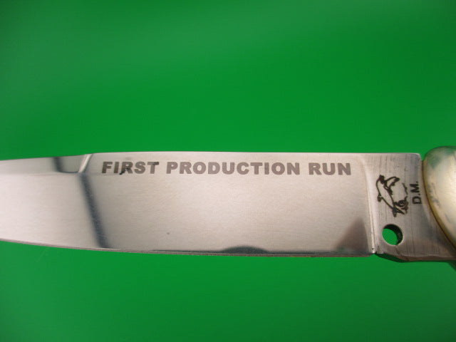 AROSA MANIAGO ITALY 24cm Italian DM Horn Lockback automatic knife