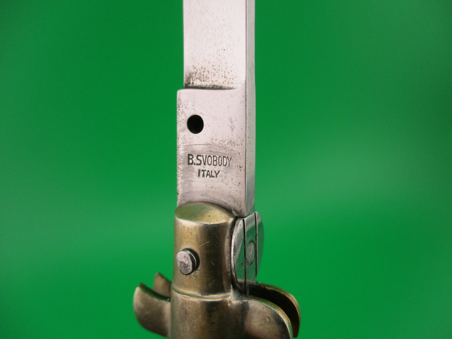B SVOBODY ITALY 21cm Italian Picklock 1950s vintage automatic knife