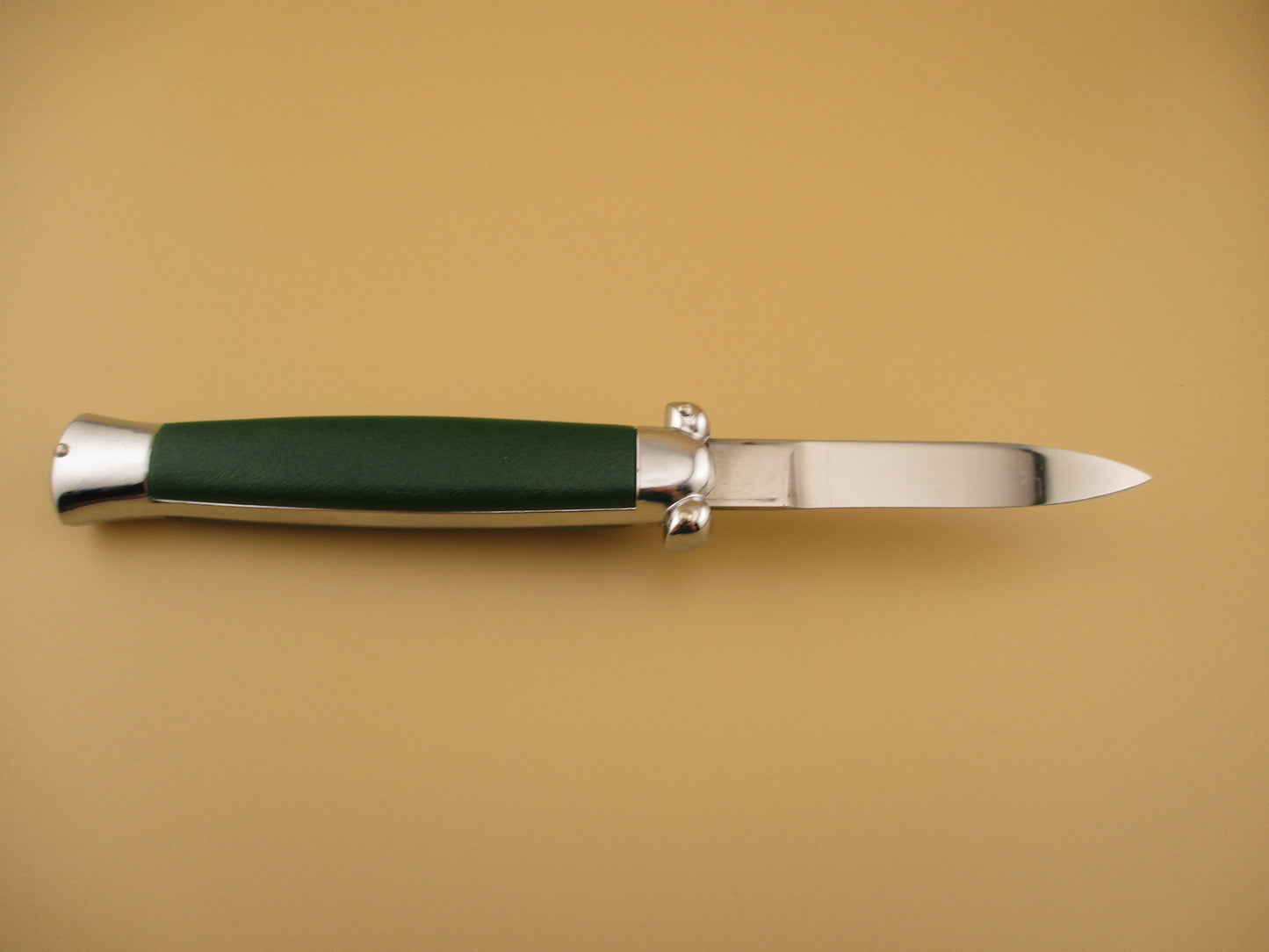 STAINLESS STEEL 21cm Super Automatic OTF DA Rare GREEN automatic knife