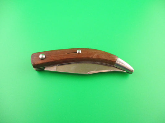 ROSTFREI 22cm Italian Catalana Wood handled vintage automatic knife