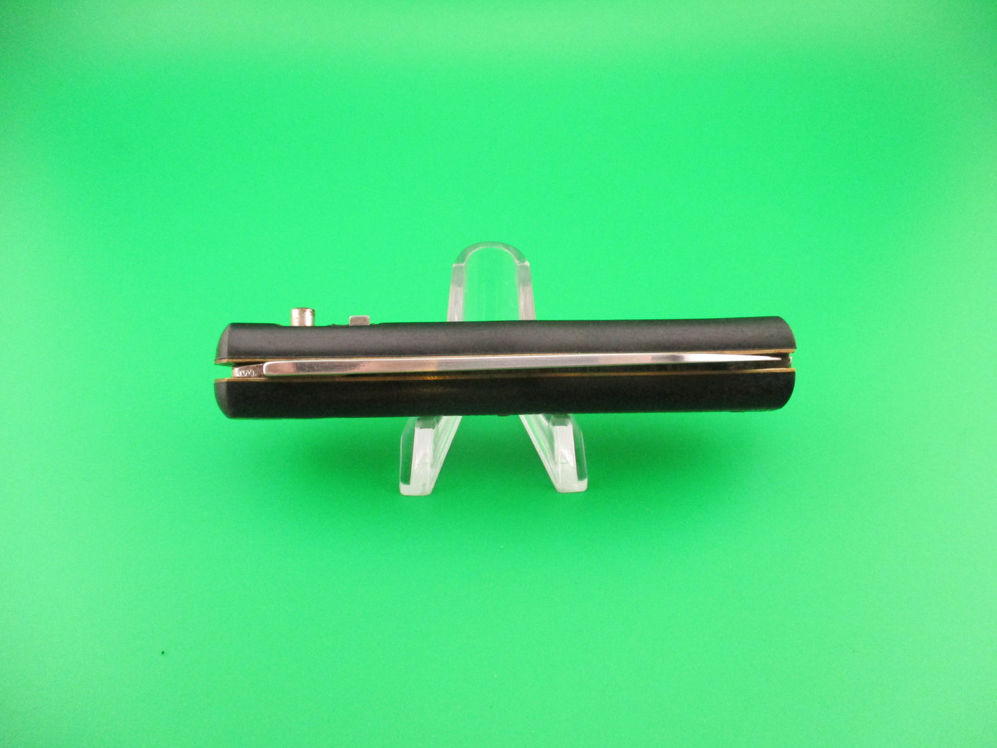 FLORINOX 19cm French BoBc Black checkered vintage automatic knife