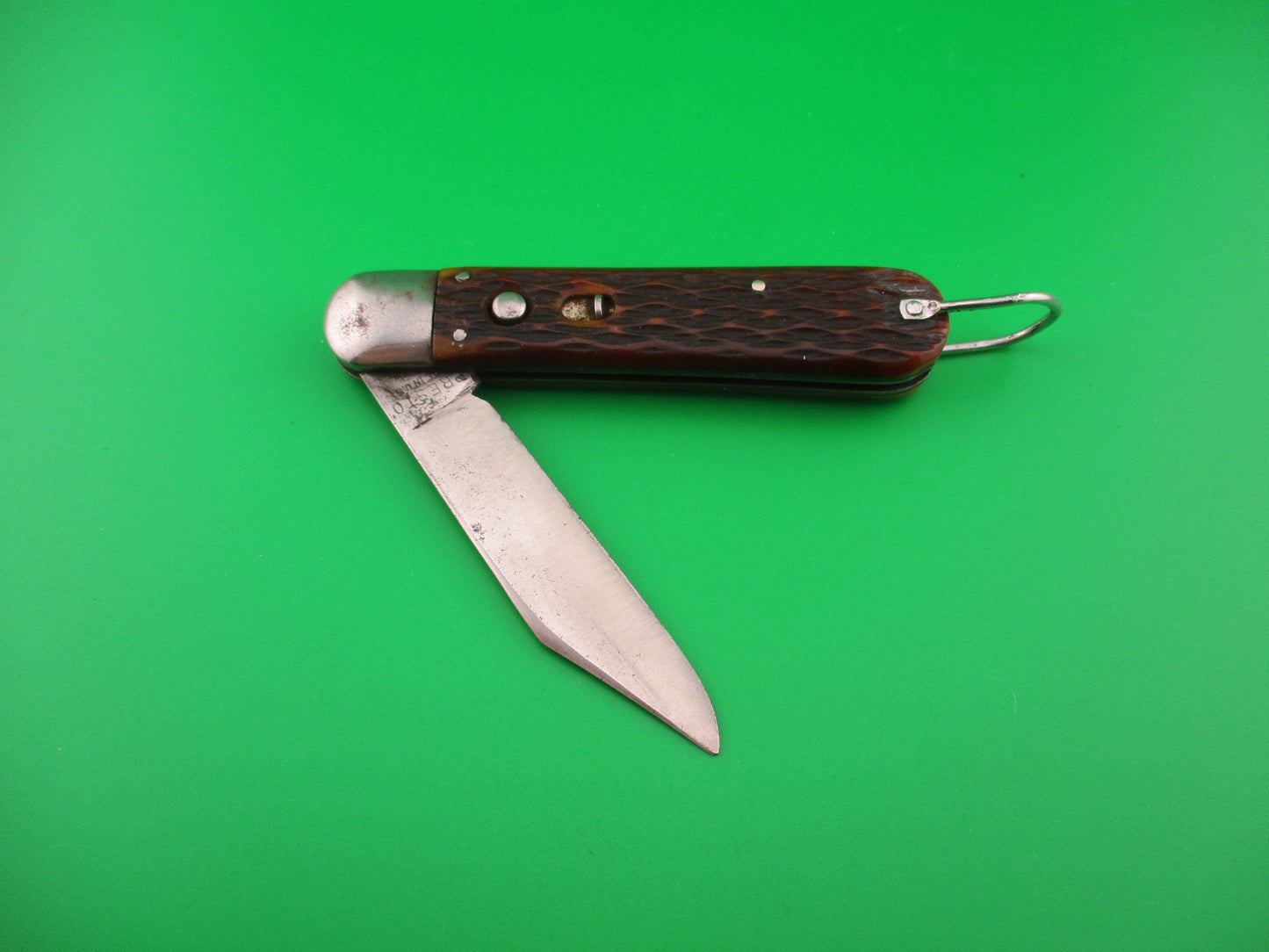 PRESTO M2 Bone WWII vintage Paratrooper automatic knife