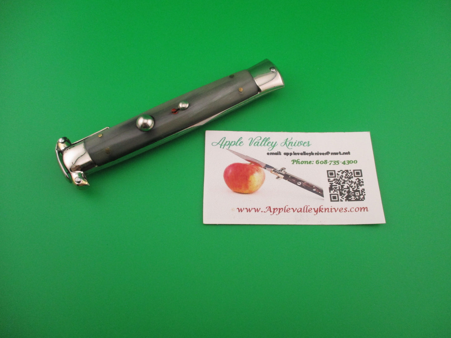 C JUL HERBERTZ 21cm Italian 1960s Trapdoor OTF switchblade NOS