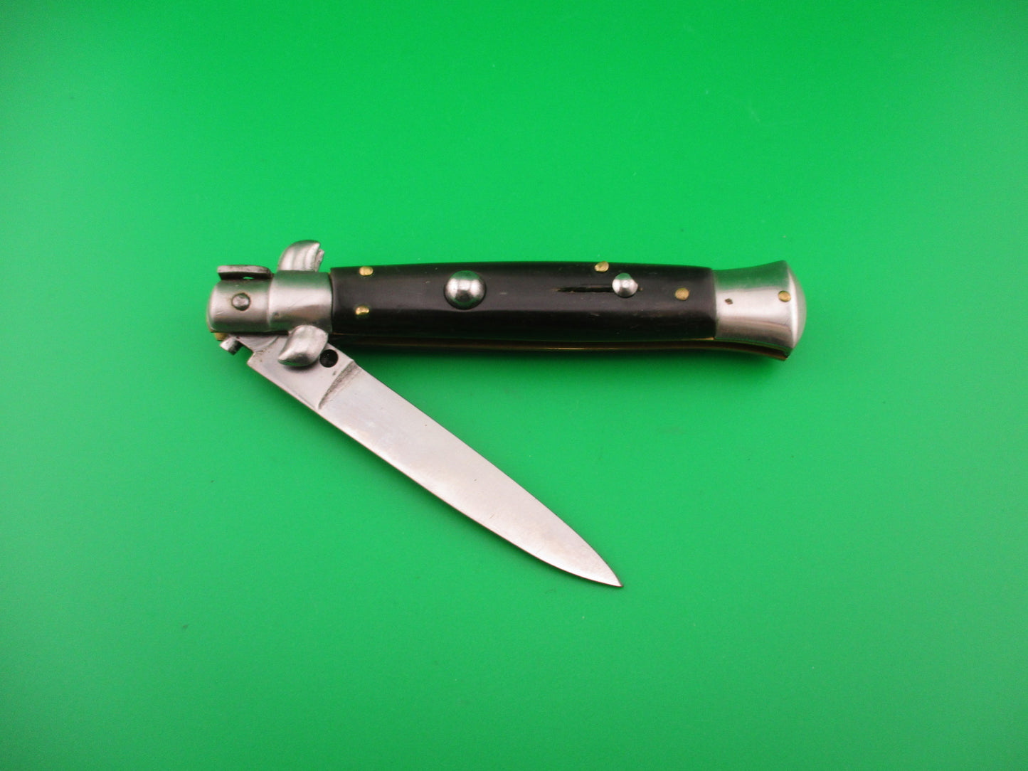 B Rostfrei 21cm Italian swivel bolster vintage automatic knife