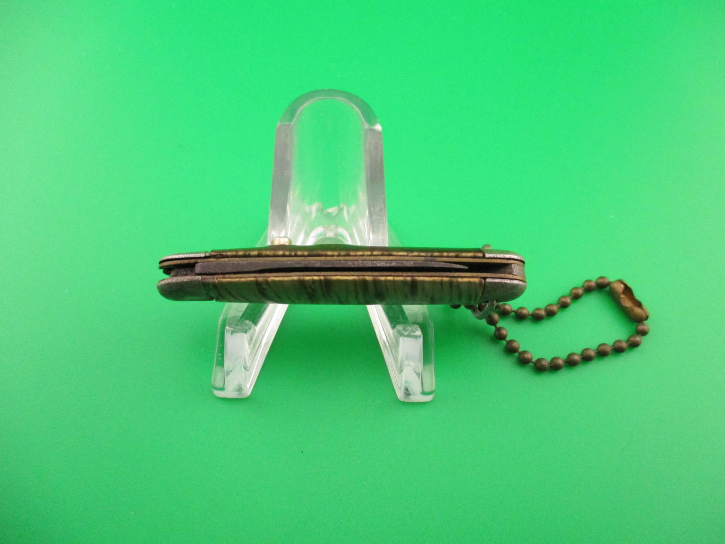 Imperial Jackomatic Jr Keychain switchblade smoked pearl mottled Fire survivor