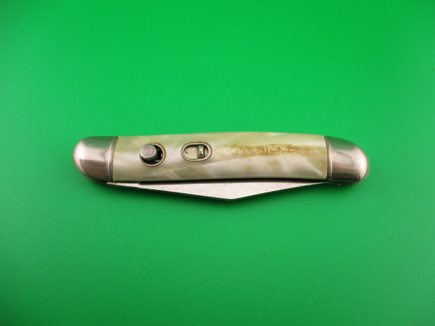 Hammer Brand Imperial Utility Jack Cracked Ice vintage Souvenir switchblade Washington, DC