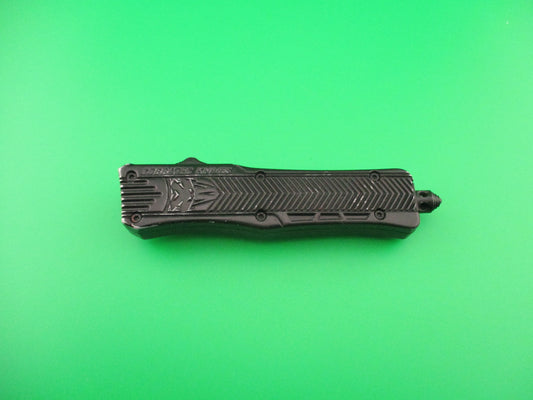 Cobratech CTK-1 SBCTK-1SDNS 7 inch Black Drop point OTF DA automatic knife