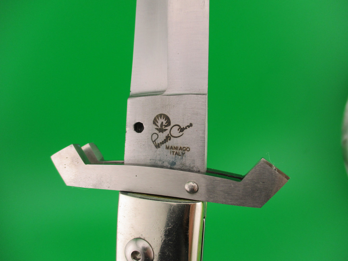 RENZO PASCOTTO 18 INCH (45cm) Swing Guard Dagger Honey Horn automatic knife