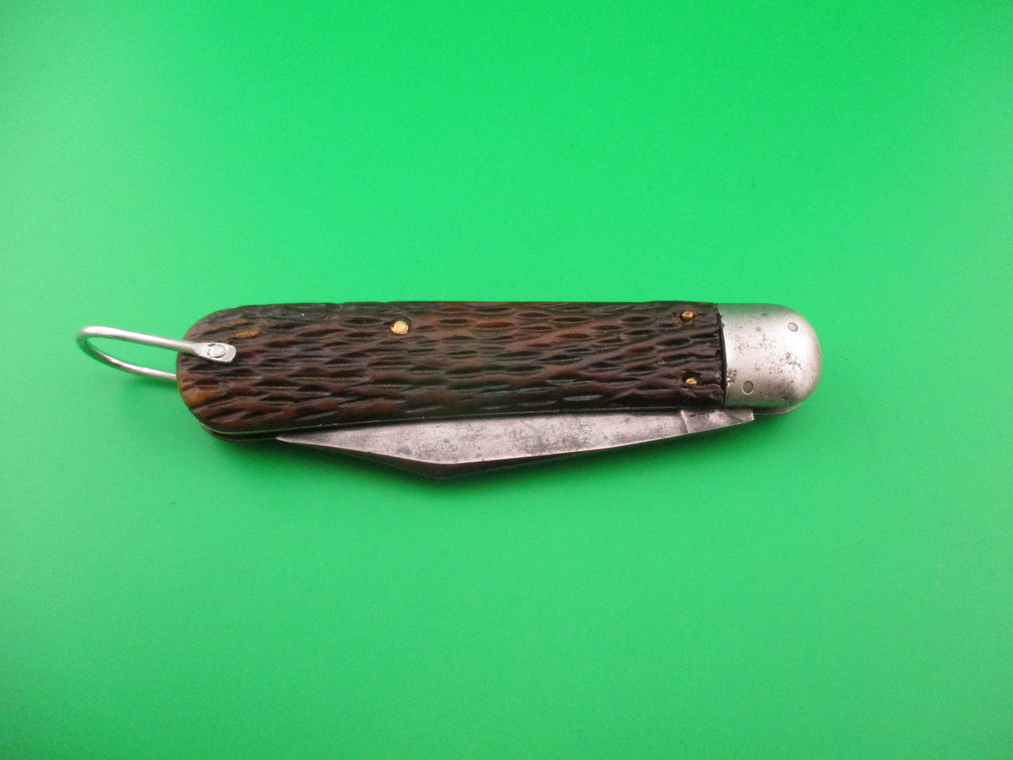SCHRADE CUT CO M2 Bone WWII Paratrooper Military issue switchblade knife