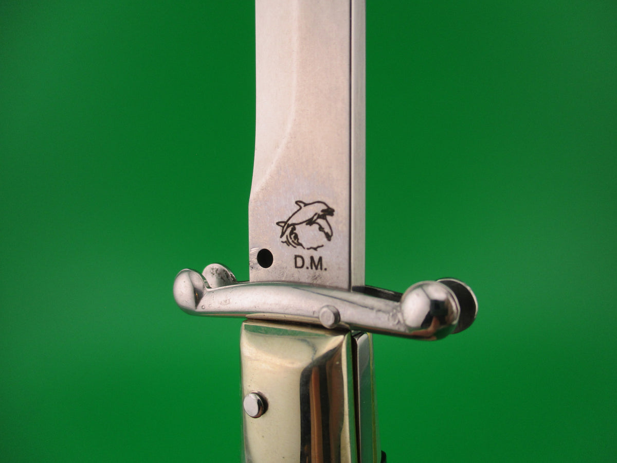 DM Dolphin SPADON 23cm Italian Swing Guard Horn automatic knife