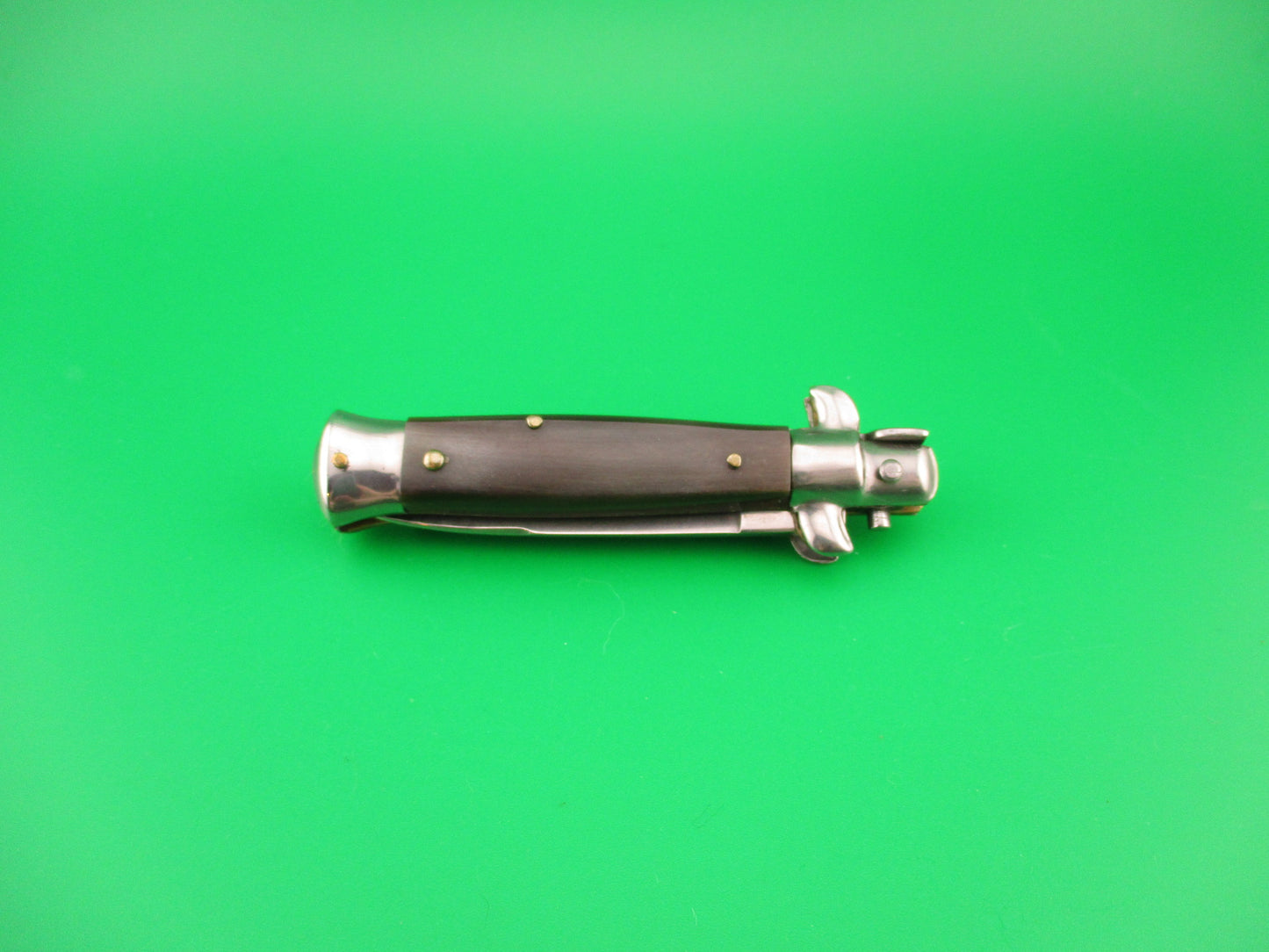 ROSTFREI 14cm Italian Swivel bolster Swedge Horn automatic knife