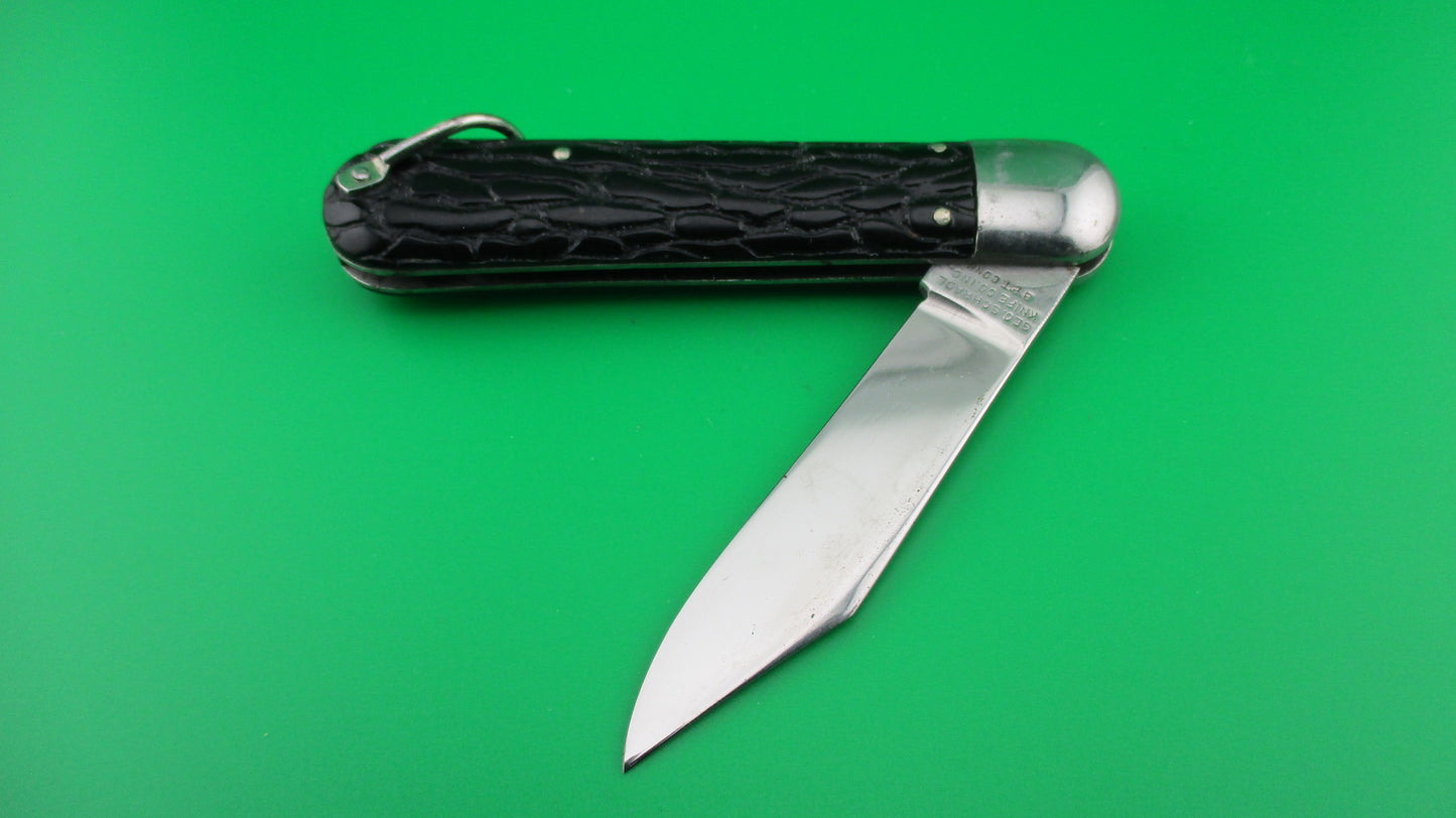 PRESTO M2 Geo Schrade Knife Co Military paratrooper black switchblade knife