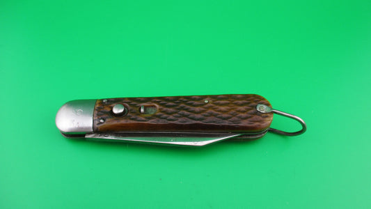 PRESTO M2 Bone WWII vintage Paratrooper automatic knife