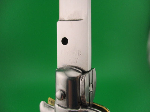 FRANK B ITALY 33cm Italian Stiletto swivel bolster Honey horn automatic knife