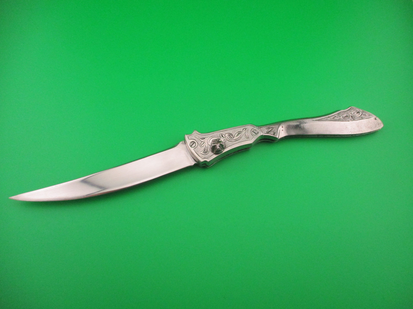 RPK 26cm Vintage Russian Prison Knife All metal engraved switchblade knife