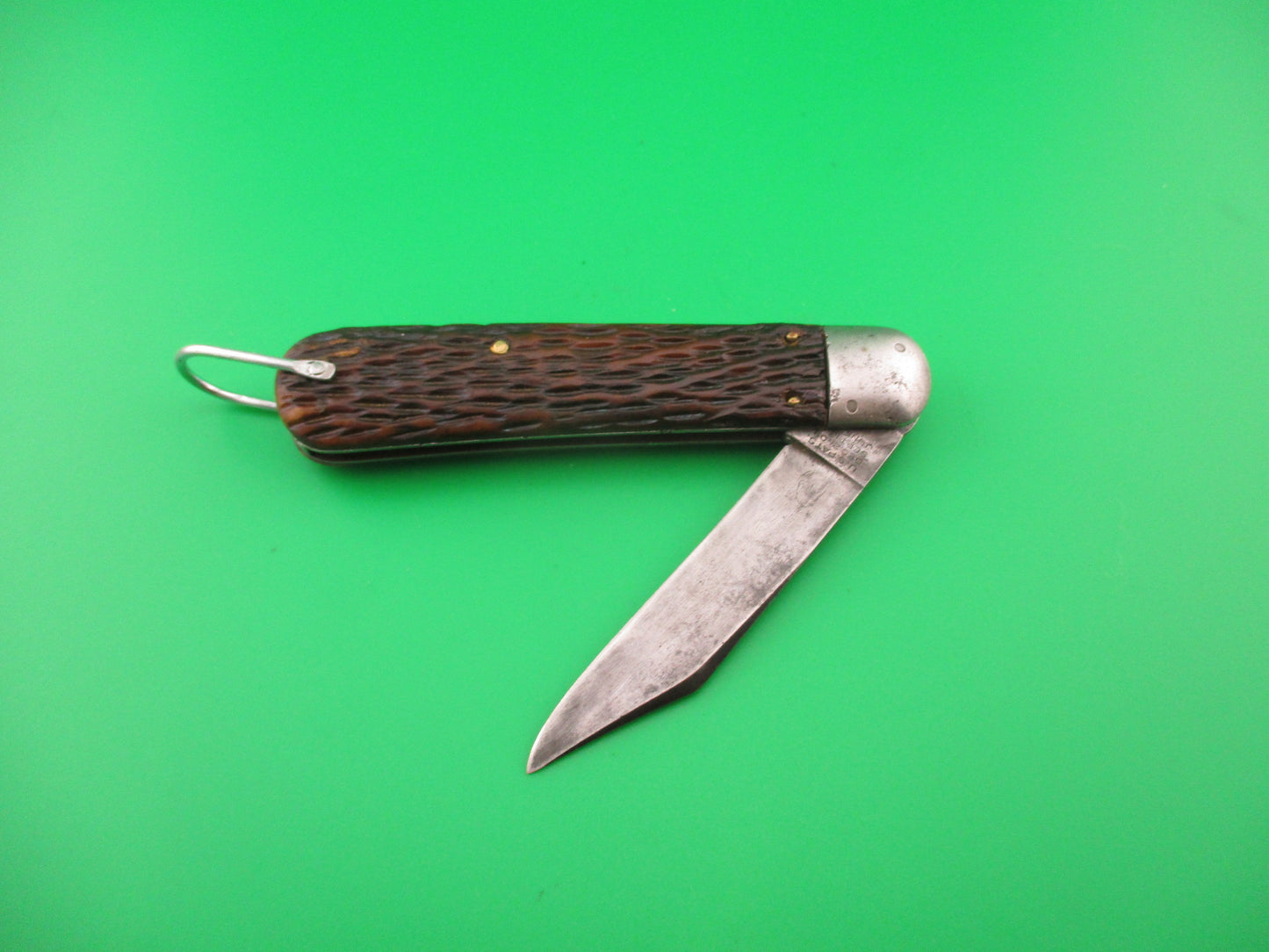 SCHRADE CUT CO M2 Bone WWII Paratrooper Military issue switchblade knife