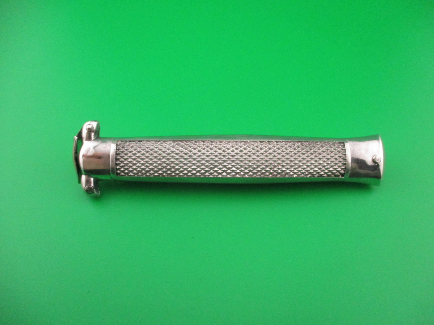 C JUL HERBERTZ IMPORT 21cm Italian Trapdoor OTF 1960s Vintage Aluminum automatic knife