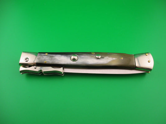 Renzo Pascotto 33cm Italian BATWING swing guard Dagger Horn Automatic knife