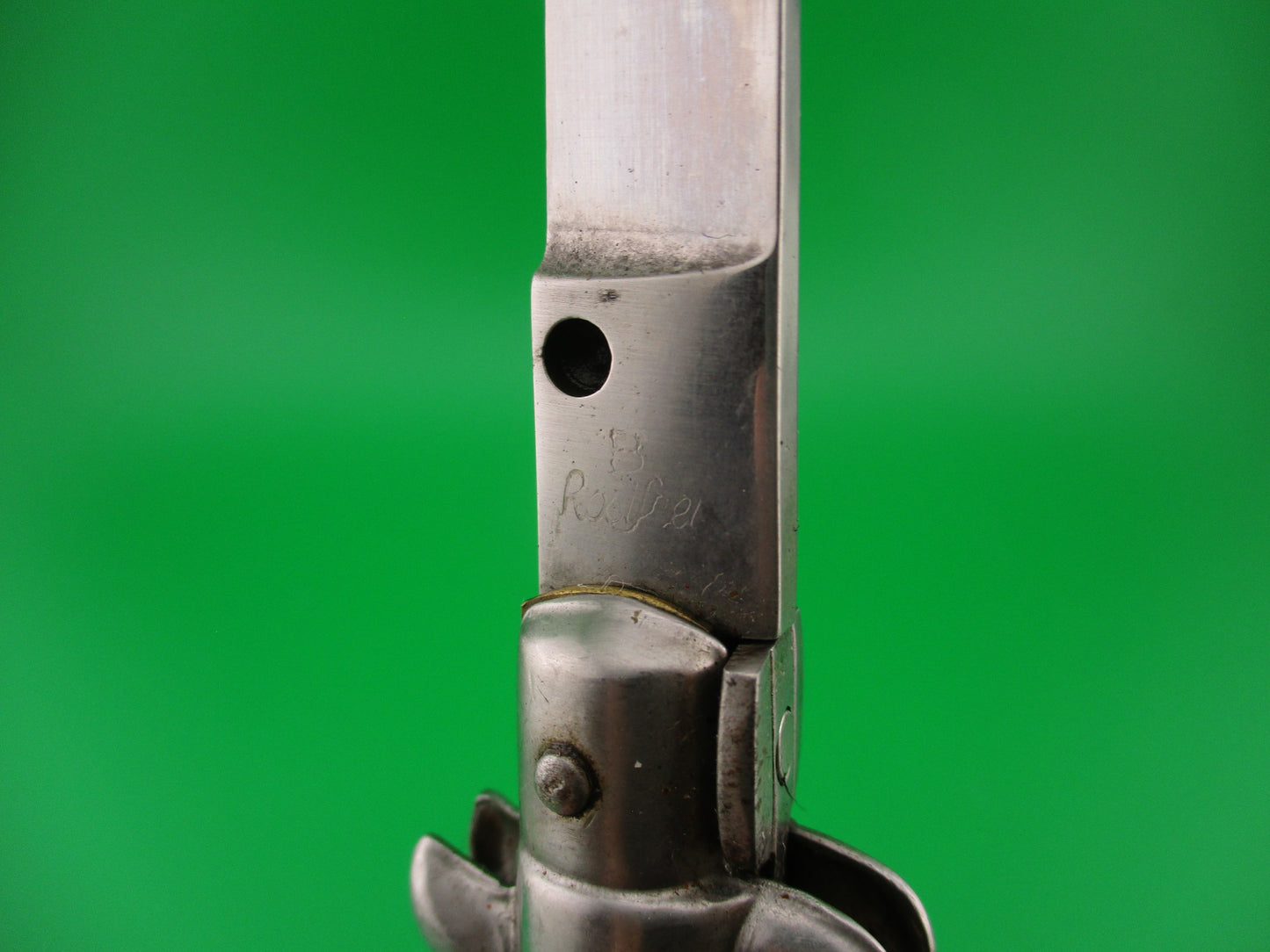 B Rostfrei 21cm Italian swivel bolster vintage automatic knife