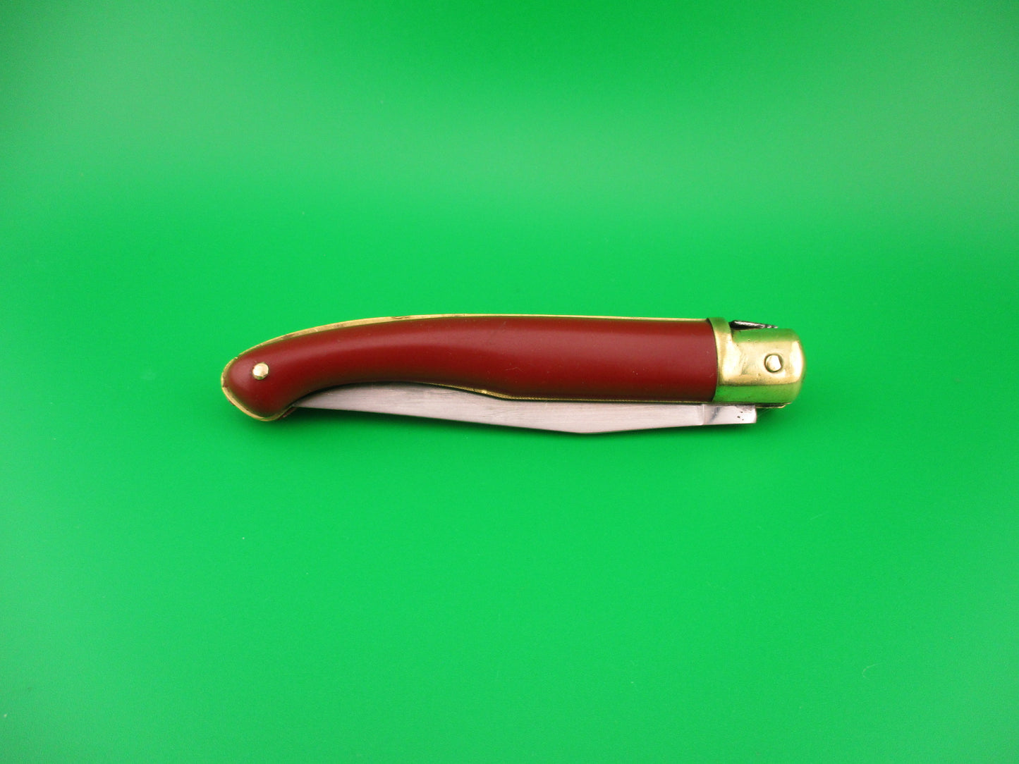 G DAVID LAGUIOLE EXTRA 20cm French RARE RED automatic knife Gimel Bargeon Arbalete