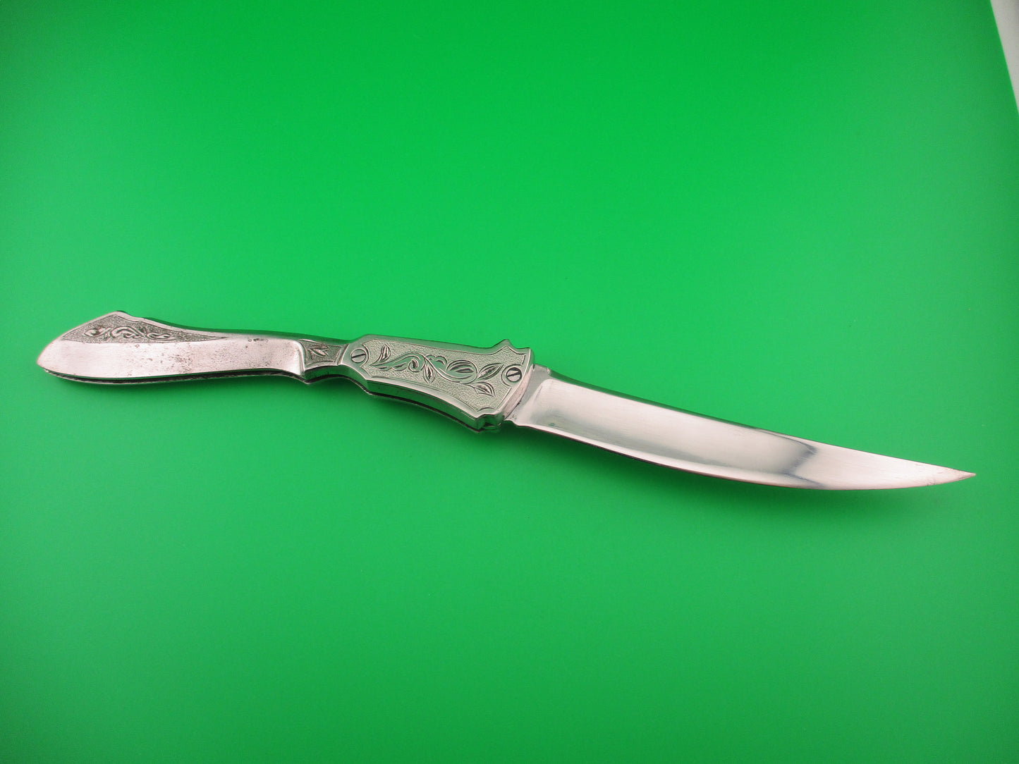 RPK 26cm Vintage Russian Prison Knife All metal engraved switchblade knife