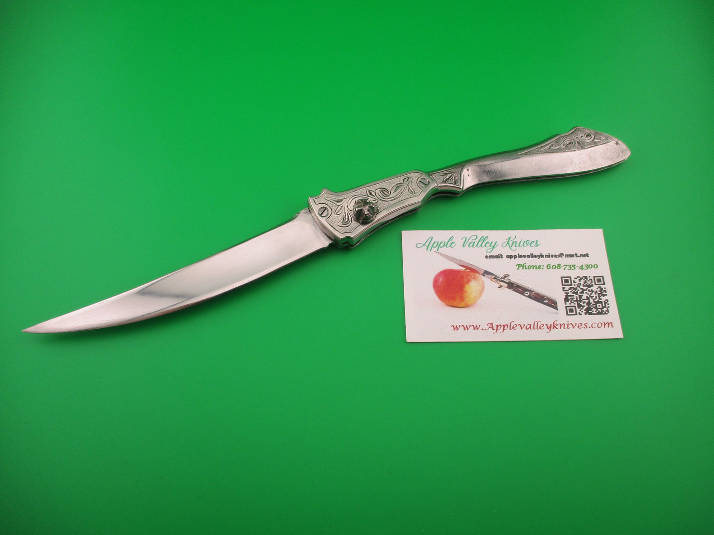 RPK 26cm Vintage Russian Prison Knife All metal engraved switchblade knife