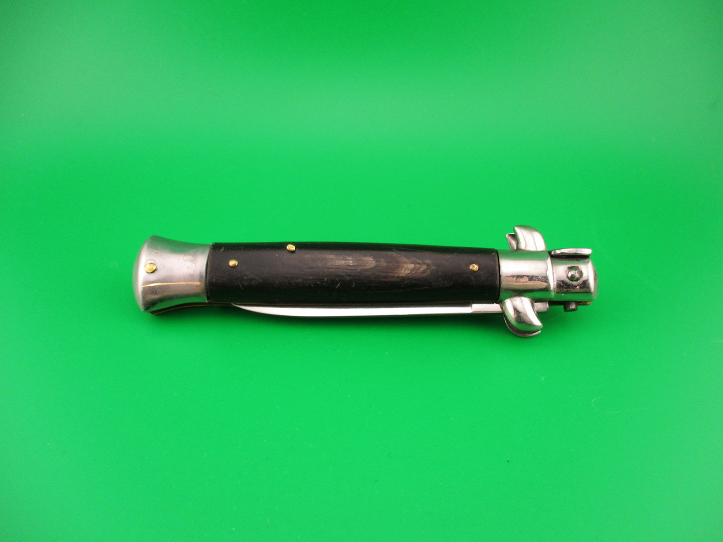 Rostfrei 21cm Italian Swivel bolster Vintage 1980s automatic knife sold in Germany