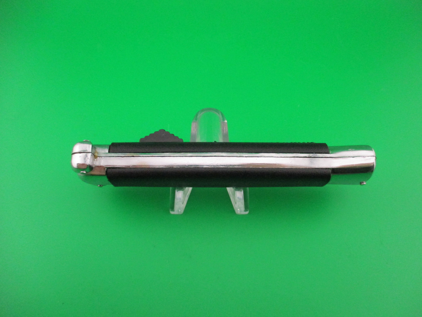 STAINLESS STEEL 22cm Super Automatic Black OTF DA switchblade knife