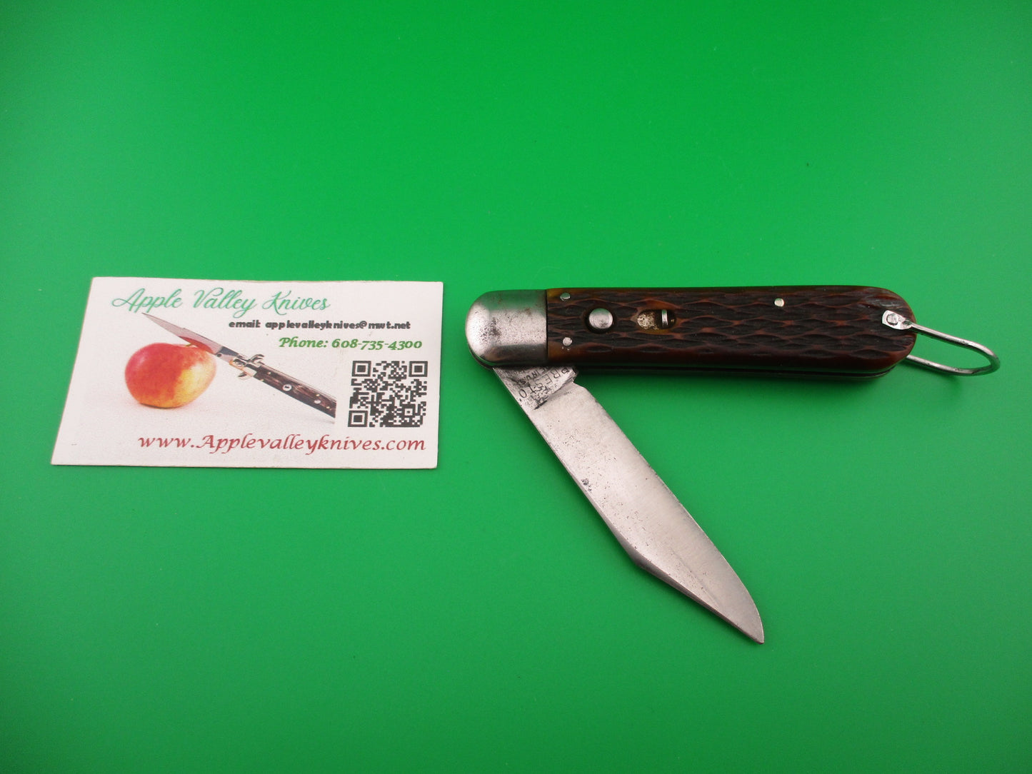 PRESTO M2 Bone WWII vintage Paratrooper automatic knife
