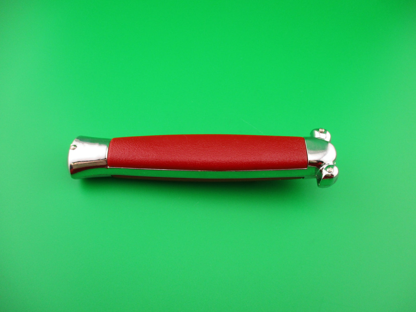 STAINLESS STEEL 21cm Super-automatic DA OTF Red switchblade knife
