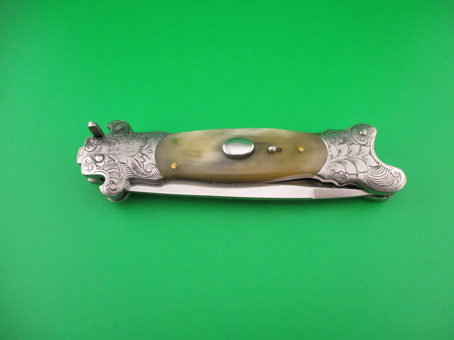 29cm Custom Reproduction of a 19th century European Automatic Oval button knife