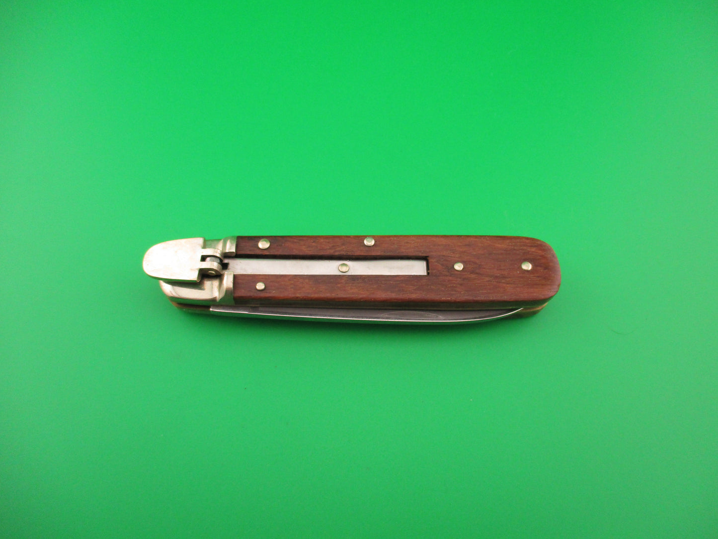 BOKER 11cm Tree Brand Classic 712 German Lever Wood automatic knife