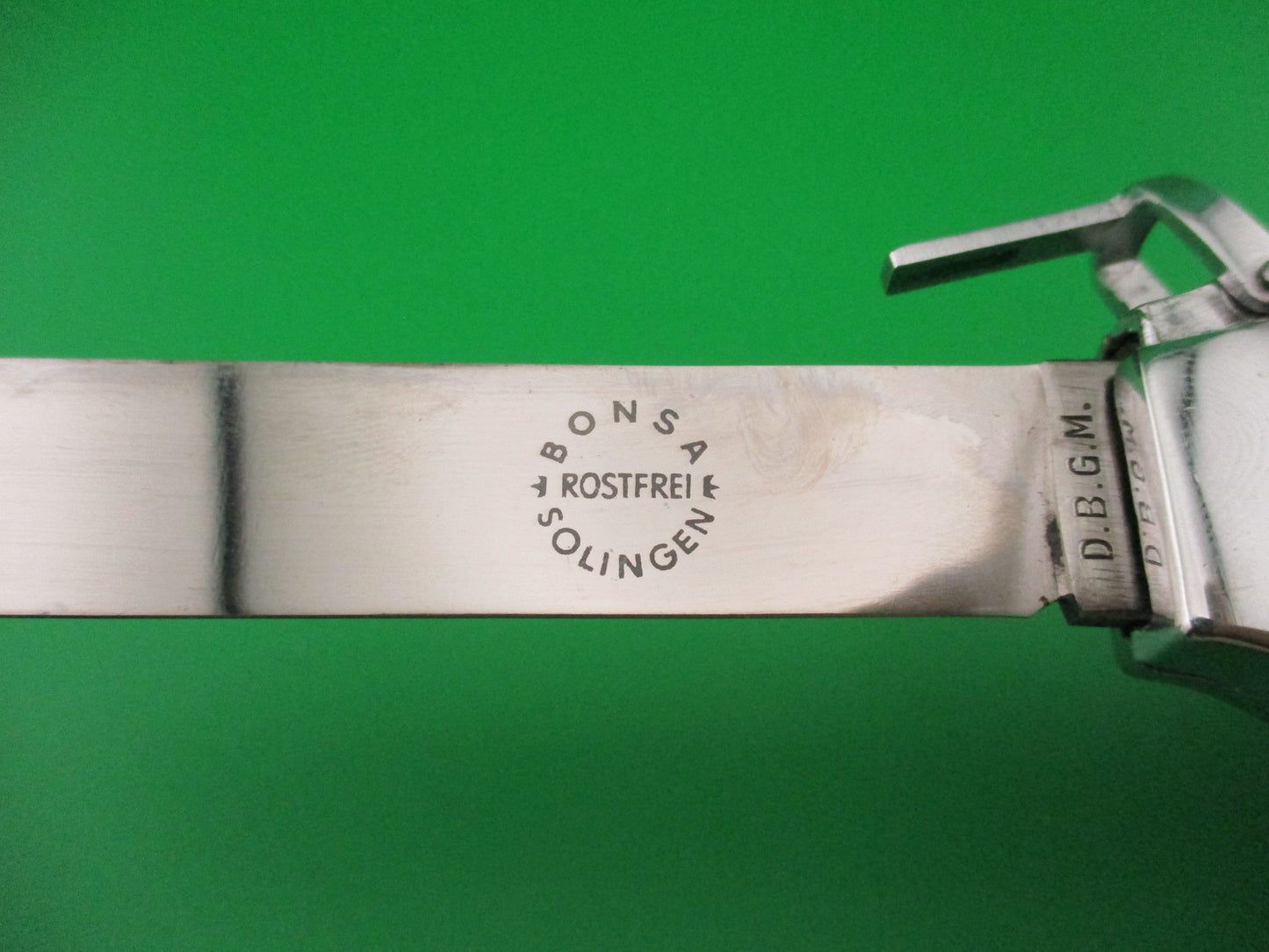 BONSA DBGM SOLINGEN 24cm German Trapdoor All Metal Vintage OTF automatic