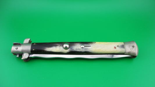 M. ITALY INOX 33cm Italian Picklock KRIS blade automatic knife 1950s Vintage