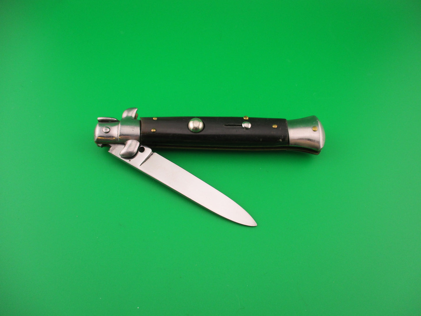 Rostfrei 21cm Italian Swivel bolster Vintage 1980s automatic knife sold in Germany