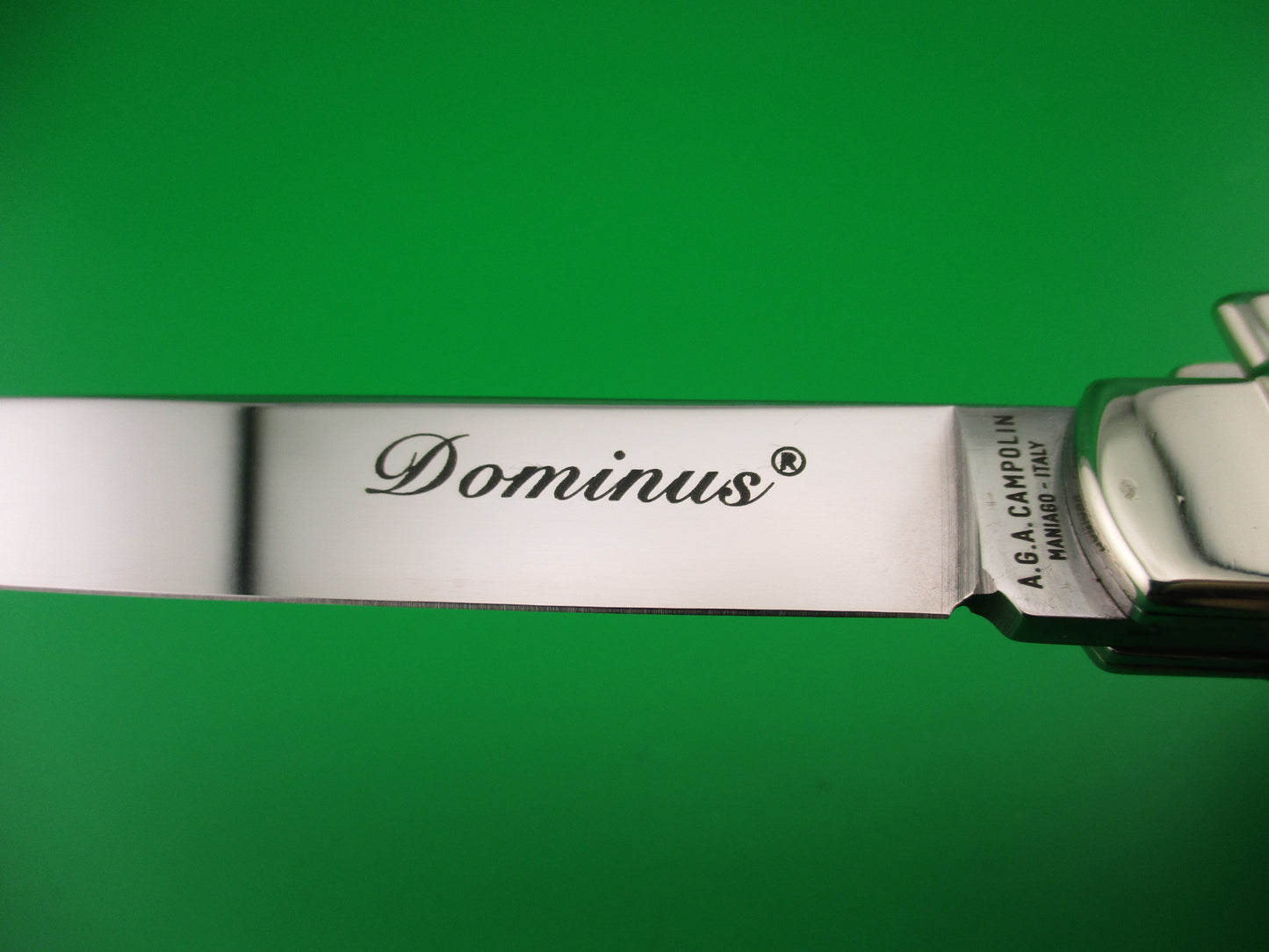 AGA CAMPOLIN Dominus 23cm Stag Lever automatic knife new in box