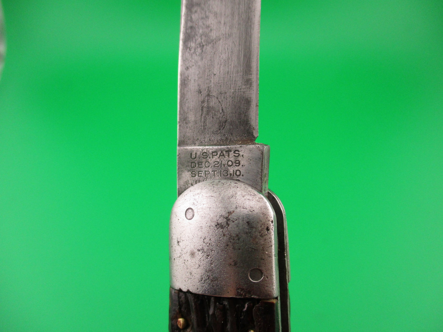 SCHRADE CUT CO M2 Bone WWII Paratrooper Military issue switchblade knife