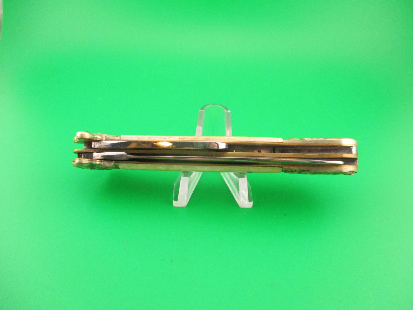 JTK Custom 9 inch Old English Style Dagger blade Pen Blade Release automatic knife