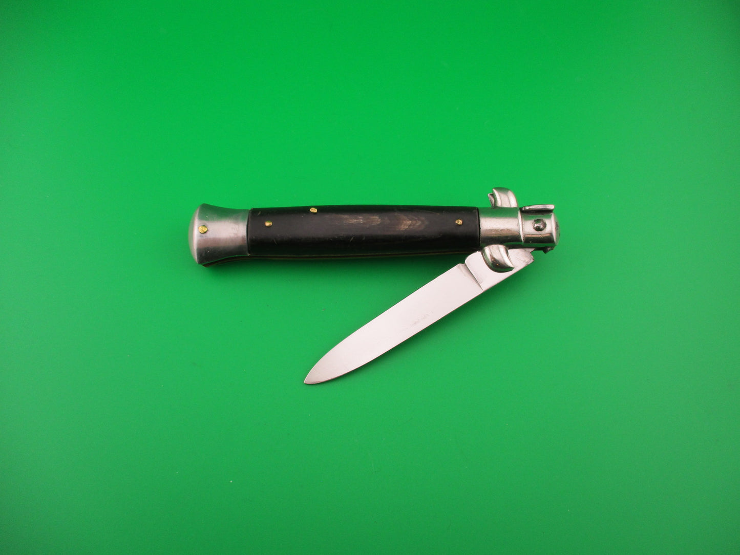 Rostfrei 21cm Italian Swivel bolster Vintage 1980s automatic knife sold in Germany