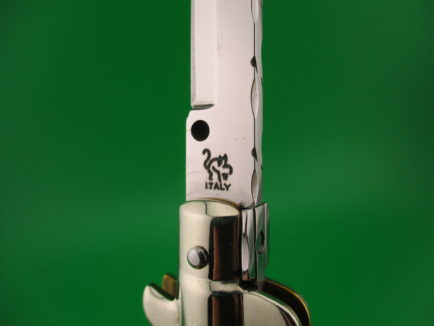 Walt's Latama ITALY 22cm Italian Flat guard Picklock Brazilian horn automatic knife