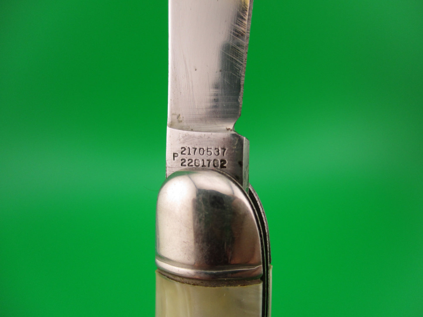 Hammer Brand Imperial Utility Jack Cracked Ice vintage Souvenir switchblade Washington, DC