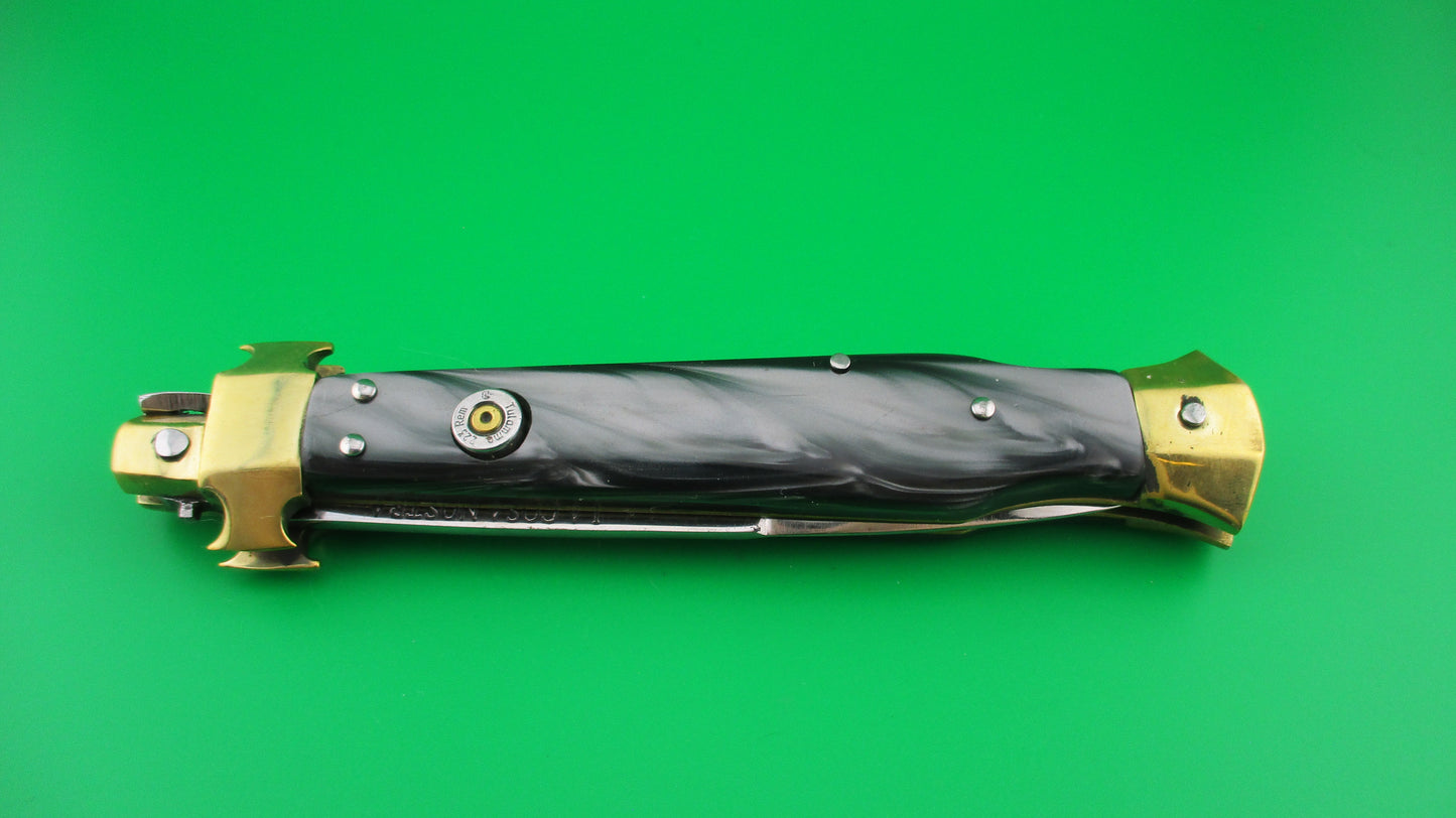 z LA COSA NOSTRA OMERTA 28cm .223 REM Tulammo Italian Custom Wasp switchblade picklock knife