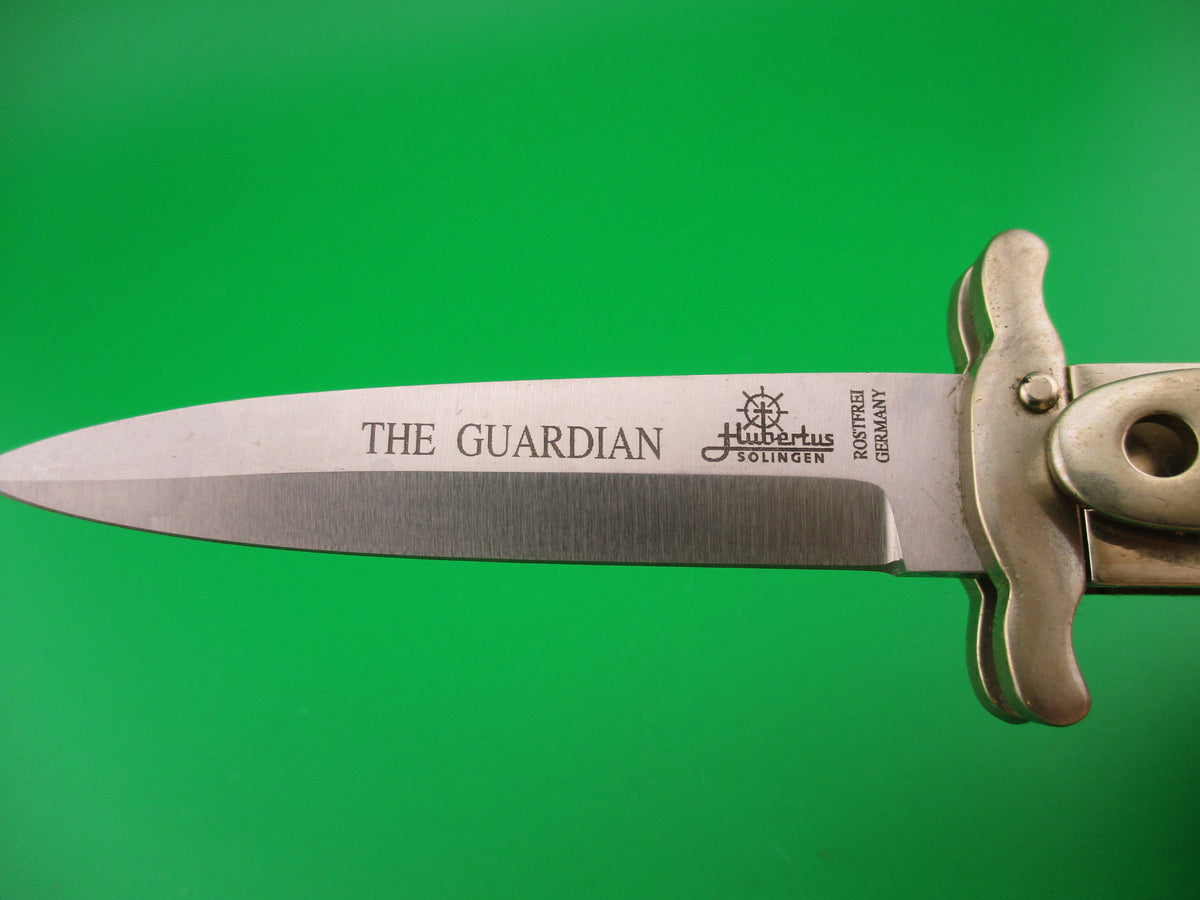Hubertus SOLINGEN 10cm (closed) German Guardian Stag automatic knife