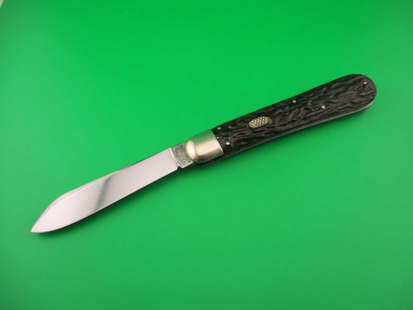 RARE CHALLENGE CUT CO Spearpoint Hunter Antique automatic knife