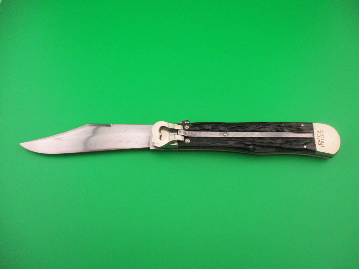 CASE'S TESTED XX 5171L Stag Lever Vintage Automatic knife