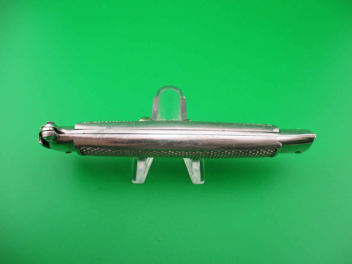 C JUL HERBERTZ IMPORT 21cm Italian Trapdoor OTF 1960s Vintage Aluminum automatic knife