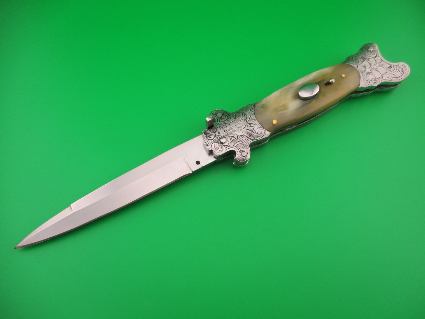 29cm Custom Reproduction of a 19th century European Automatic Oval button knife