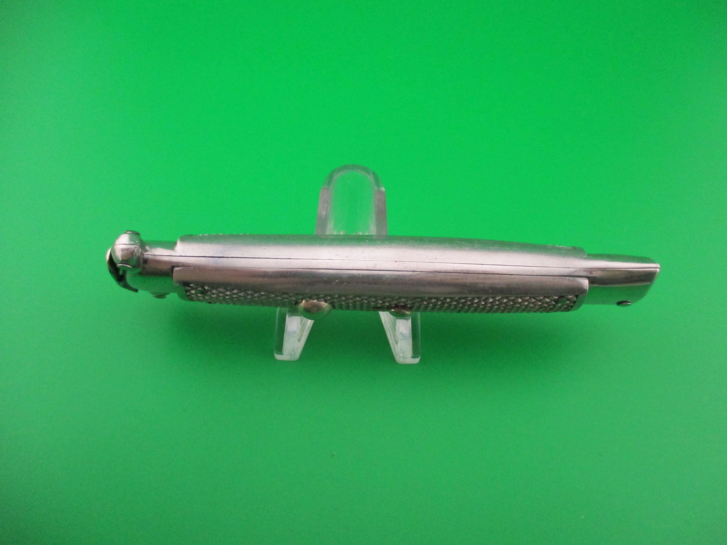 C JUL HERBERTZ IMPORT 21cm Italian Trapdoor OTF 1960s Vintage Aluminum automatic knife