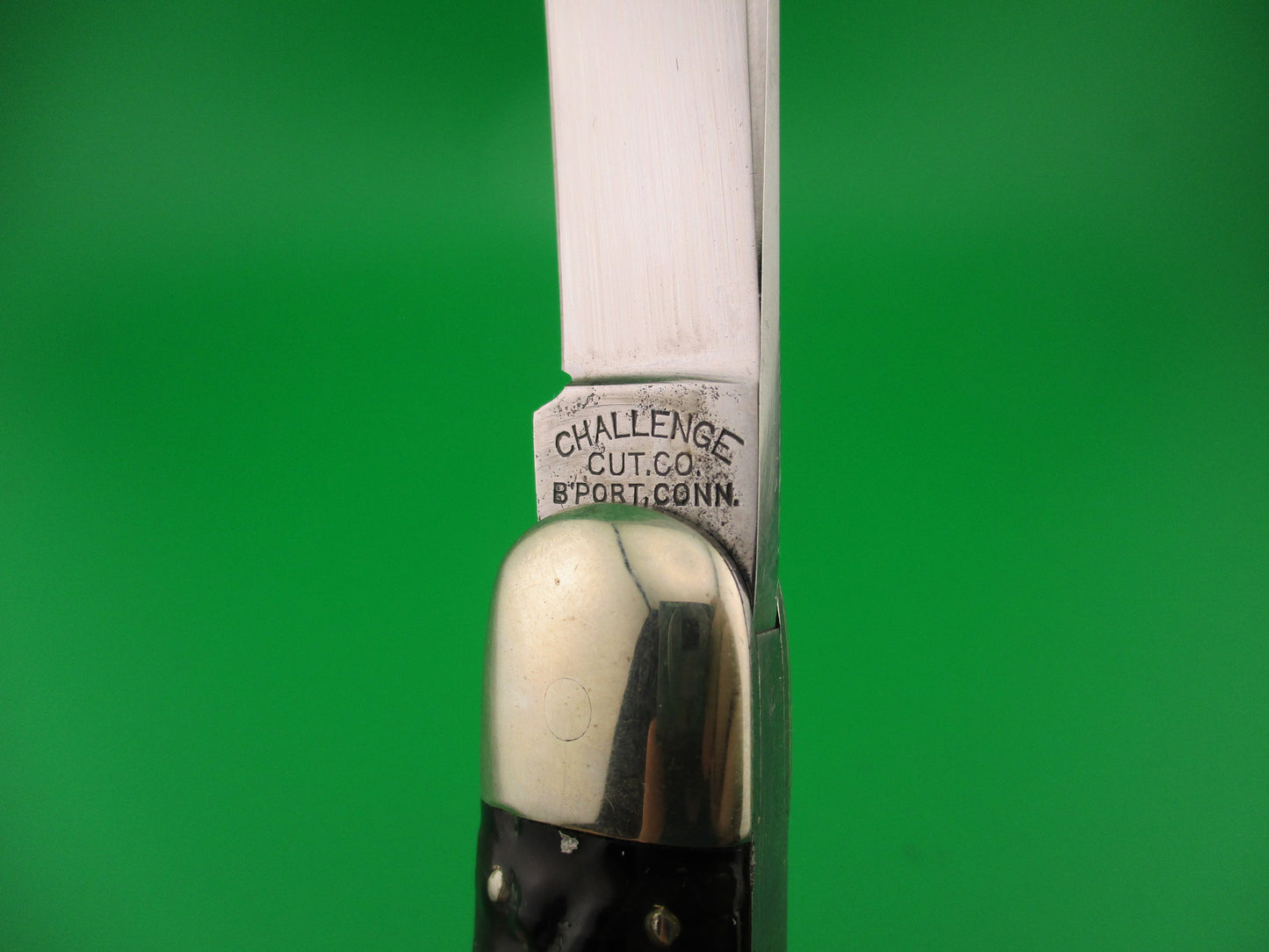 RARE CHALLENGE CUT CO Spearpoint Hunter Antique automatic knife