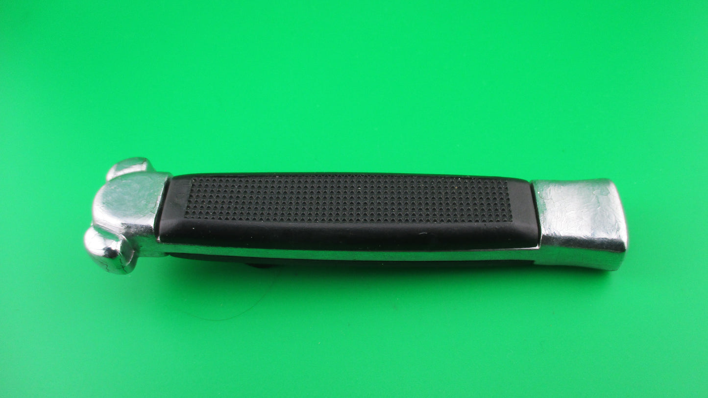z BELL SECRET AGENT 20cm Out the Front OTF DA automatic knife black